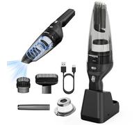 HOMEKANE Handheld Vacuum Cleaner Cordless 10000Pa High Power Suction with Charge Base Light Weight Hand Held Rechargeable Car Vacuum Cordless