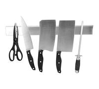 homekit Magnetic Knife Holder Wall Rack Strip - Universal 18” Stainless Steel Powerful Silver Magnet Bar Mount for Space-Saving Storage of Kitchen Knives, Cutlery, Scissors & Metal Tools