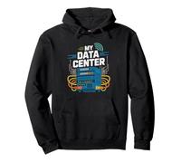 Homelab Enthusiast Home Data Center Blueprint Schematic Lab Pullover Hoodie
