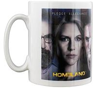 Homeland Pledge Allegiance Ceramic Mug, Multi-Colour, 11 oz/315 ml