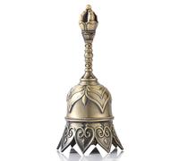 Homelavie Super Loud Brass Hand Call Bell for Ringing at Wedding, Lotu