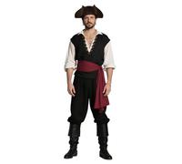 HOMELEX Pirate Hat for Women & Men Colonial Tricorn Halloween Adult Revolutionary war Costume Accessory, Brown-accessories, One size
