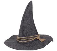 HOMELEX Scarecrow Felt Hat wizard witch Hat Adult Men Costume Accessory for Halloween