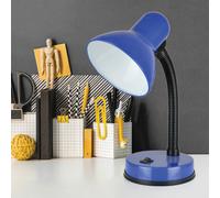 Homelife 35W 'classic' Flexi Desk Lamp - Midnight Blue