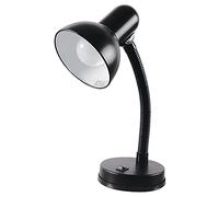 HOMELIFE 35w 'Classic' Flexi Desk Lamp with Versatile Flexible Neck - Integral On/Off Switch - Approx. 34cm Height - L958BK - Onyx Black
