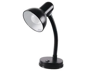HOMELIFE 35w 'Classic' Flexi Desk Lamp with Versatile Flexible Neck - Integral On/Off Switch - Approx. 34cm Height - L958BK - Onyx Black