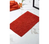 HOMELIFE Cotton Loop Bathmat Burnt Orange One Size