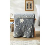 HOMELIFE Glow In The Dark Star Weighted Blanket 3kg Grey One Size