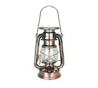 Homelife "nova Scotia" Solar Led Storm Lamp Copper
