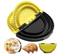 HomeLuvo 3-in-1 Tortilla Sealer Crimper - Wrap Folder for 10/8/6 Inch Sealed Taco Sandwich Calzone Burritos Quesadilla Press - Adjustable Flour Tortilla Maker Food Set Tool to Make Sealed Wraps