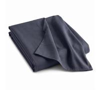 HOMELY IDEAS 200 Thread Count Grey Single Egyptian Cotton Flat Sheets, Rich Cotton, Breathable, Durable, Smooth, Comfortable & Soft Bed Sheet (GREY, SINGLE)