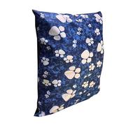 HOMELY IDEAS Large Dog Bed Cushion - Luxury Soft Pet Bed for Medium & Large Dogs - Comfortable Pack of 1 Support Sleeping Cushion with Printed Zipper Cover - Durable Indoor Pet Bed (95x70x4cm)