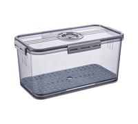 Homemade Airtight Storage Container | Reusable Storage Container for Time Recording | Bin Holder, Airtight Storage Box with Air Valve for Making