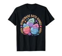 Homemade Bath Bomb Maker Retro Badge Crafting Pride Hobby T-Shirt