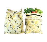 Homemade Bread Storage Reusable Food Keeper Pouch with Zipper