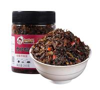 Homemade Chinese pickled vegetables, delicious crisp gongcai, mixed noodle sauce, spicy radish, chili sauce, Breakfast Pickles, Ready to eat seasoned side dishes (Meigan cai280g,2can)