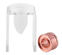 Homemade DIY Silicone Lip Balm Crafts Tool Kit Lipstick Professional Homemade Eco-Friendly Washable Lipstick Molds [Beauty Enthusiasts] (model + single hole stand + rose gold