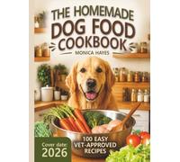 Homemade Dog Food Cookbook: 100 Easy Recipes - Lean Meats, Fish, Organs, Grain-Free & Allergy Diets, Portion Guides for Puppies to Seniors, Nutrition Facts, Meal Prep, Frozen Treats