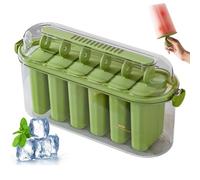 Homemade Ice Lolly Molds 6-Cavity Non-Stick Large Capacity