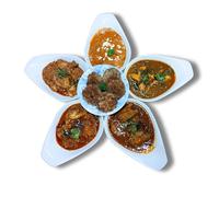 Homemade Indian Food Chicken Breast Curry Indulgence Box | 5 Signature Curries + Kebabs & Chutney | 100% Chicken Breast | Frozen & Ready-to-Heat | High Protein Meal