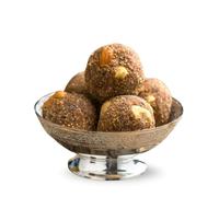 Homemade Indian Suji Ladoo - Authentic Indian Festive Sweets | Handmade with Ghee, Semolina & Coconut | Ideal for Diwali, Rakhi, Gifting, Dessert - VALUE PACKS (600 G)