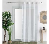 HomeMaison.com Insulated Curtain - Thermal Curtain - Blackout Curtain - Off-White Curtain - 140 x 260 cm