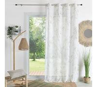 HomeMaison.com Printed Blackout Bamboo Curtain 140 x 240 cm