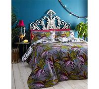 HOMEMAKER BEDDING ® Duvet Set Exotic Leaf Jungle Palm Tree Quilt Cover Bed Set (Double)