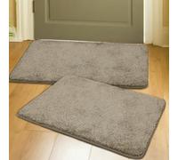 Homemaker Relay Plain Natural 2 Pack Short Pile Doormat