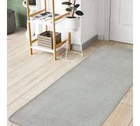 Homemaker Relay Plain Natural Short Pile Runner - 200x60cm
