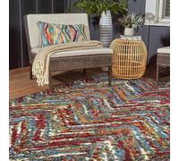 Homemaker Tropico Zig-Zag Flatweave Rug - 160x230cm