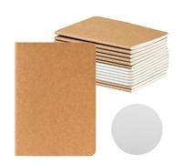 HOMEMARS 14 Pack A6 Notebooks, 100GSM, Plain Notebook, Notepad, Pocket Notebook, Notepads, A6 Sketchbook,10x14cm, 60 Pages, for Students, Writing, Classroom, Travel, Business,Thick Paper