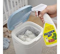 Homemate Fresher Waste Bin Helps Keep Flys Away - With De-Odouriser Perfumes Bins and Combats Germs Causing Bad Odour For Home and Workplace Use 750ml