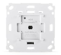 Homematic IP Smart Home roller shutter actuator for brand switches, digital control for 1 roller shutters via app, Alexa & Google Assistant, smart retrofitting of electric roller shutters, 151322A0C