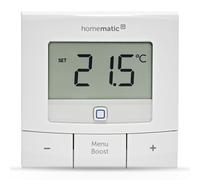 Homematic IP Smart Home Wall Thermostat - Basic, Digital Thermostat for Radiators with/without App, Alexa, Google Assistant, Temperature Measurement, Energy Saving, 154666A0