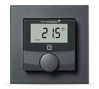 Homematic Wall Thermostat with Humidity Sensor, Charcoal