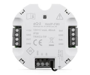 Homematic IP Smart Home Wiegand interface, so a Wiegand-enabled device, such as a code lock, can be integrated into the Homematic IP Smart Home system, 155182A0