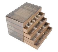 HomeMirth Stackable Jewellery Organizer Box