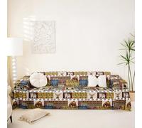 Homemissing Bear Slipcover Rustic Cabin Country Soft Sofa Cover Wild Animal Couch Cushion Cover Nature Wildlife Bear Couch Blanket Fits 1 Cushion, 180x231cm Southwest Native