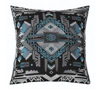 Homemissing Boho Southwestern Tribal Cushion Covers Set of 1 40x40cm For Kids Boys Girls Aztec Ethnic Throw Pillow Covers Tribal Western Native Pillowcase Vintage Geometric Cushion Case