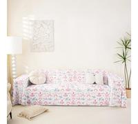 Homemissing Castle Sofa Covers For Pets Princesscat Scratch Proof Sofa Covers Washable For Dogs Rainbow Furniture Castle Fairy Tales Soft L Shape Slipcover,180x300cm