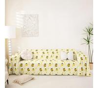Homemissing Cute Bee Sofa Covers For Pets Cartoon Animals Couch Cushion Covers Lovely Animal,180x340cm Furniture Slipcovers Fits 2-3 Cushion