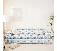 Homemissing Cute Octopus Couch Blanket Fits 1 Cushion, 180x231cm For Living Ocean Kraken Couch Cushion Cover Tentacles Soft Sofa Cover Sea Animal Ocean Fish