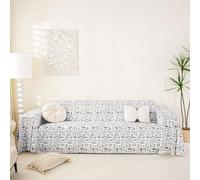 Homemissing Fishing Sofa Covers Washable Rustic Lakehouse Cushion Couch Covers For Dogs Cats Pets Cabin Country Soft Sectional Cat Scratch Couch Protectors Furniture Slipcovers Non-slip,180x340cm