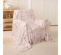 Homemissing Floral Soft Sofa Cover, Butterfly Flower Couch Cushion Cover Butterflies Print Decor Couch Blanket Fits 1 Cushion, 180x340cm