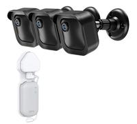 HomeMount Blink Outdoor 3/4/2K+ Camera Mount with Weatherproof Protective Cover, Adjustable Viewing Angle, Sun Shield & Drainage, Sync Module Core Wall Mount (3 Pack)