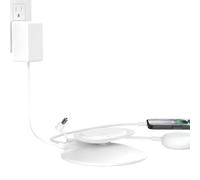 HomeMount show 11 stand, Magnetic Adjustable Charging Stand with USB-C & USB-A Ports, 270° Swivel Base, Fits show 11 and 2025 Show 8, for Phones & Earbuds (Charging-White)