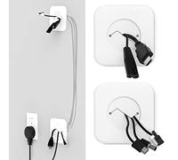 HomeMount TV Cord Hider Kit, Cable Organizer and Management System for Wall Mount TV - Covers and Hides Wires Behind The Wall (White)
