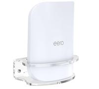 HomeMount Wall Mount for eero Pro 7 Router, Clear Acrylic Wall Bracket with Secure Guard Ring, Space-Saving WiFi Mount for Home & Office (1 Pack)