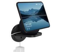 HomeMount Wall Shelf for Show 11 & Dot Max, Universal Speaker Bracket for HomePod Mini, Google Nest Mini, Nest Wi-Fi Point, Smart Cameras - Space-Saving Holder with Cable Tidy, Holds 15 lbs